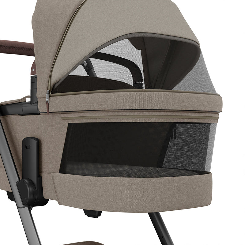 Maxi-Cosi Fame Pushchair Essential Travel System - Twillic Truffle