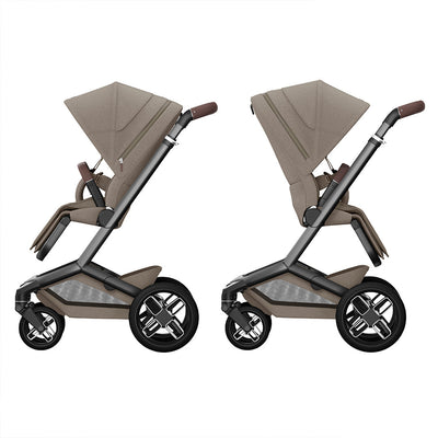 Maxi-Cosi Fame Pushchair Essential Travel System - Twillic Truffle