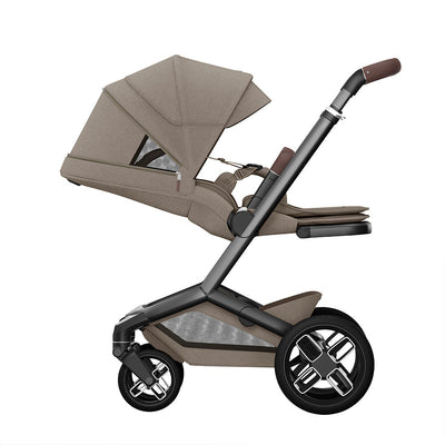 Maxi-Cosi Fame Pushchair Essential Travel System - Twillic Truffle