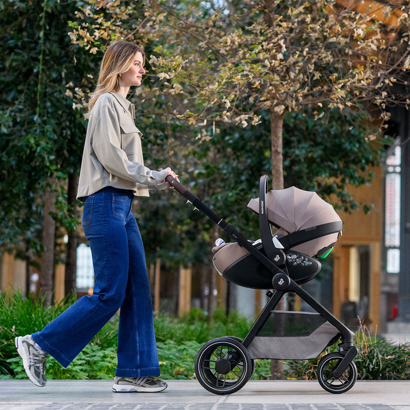 Maxi-Cosi Oxford Premium Travel System - Twillic Truffle