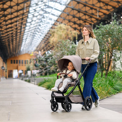 Maxi-Cosi Oxford Premium Travel System - Twillic Truffle