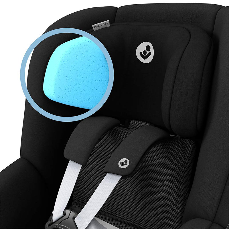 Maxi-Cosi Pearl 360 Car Seat - Authentic Black