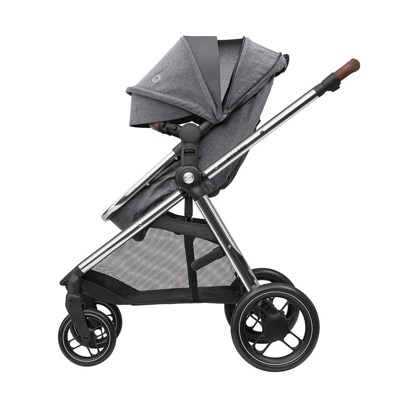 Maxi-Cosi Zelia Luxe 2-in-1 Pushchair Travel System - Twillic Grey