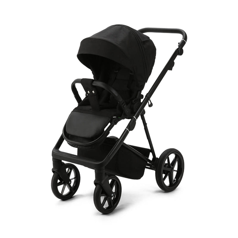 Mee-Go Milano Evo 2-in-1 Pram & Accessories - Abstract Black