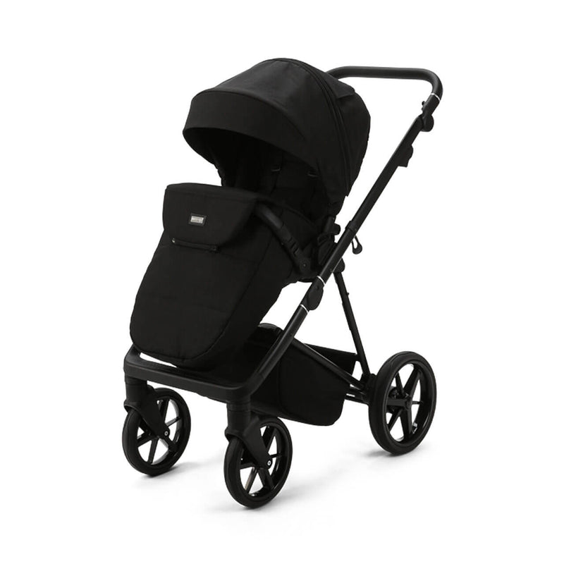 Mee-Go Milano Evo 2-in-1 Pram & Accessories - Abstract Black