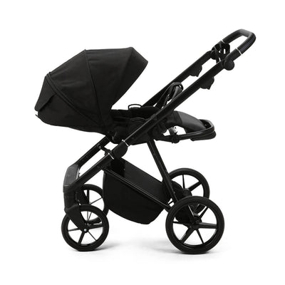 Mee-Go Milano Evo 3-in-1 Plus Base Travel System - Abstract Black