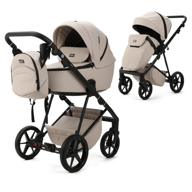 Mee-Go Milano Evo 2-in-1 Pram & Accessories - Sahara