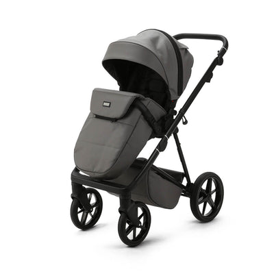 Mee-Go Milano Evo 2-in-1 Pram & Accessories - Slate Grey