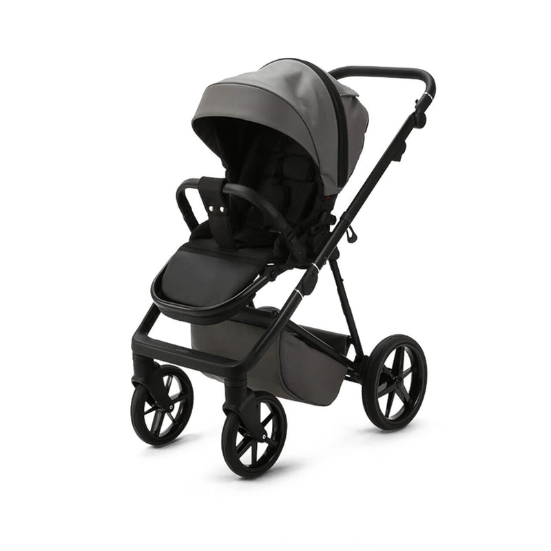 Mee-Go Milano Evo 2-in-1 Pram & Accessories - Slate Grey