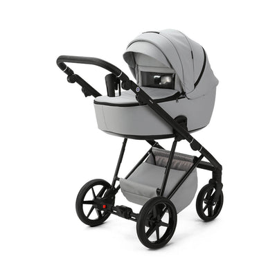 Mee-Go Milano Evo 3-in-1 Cabriofix Plus Base Travel System - Stone Grey