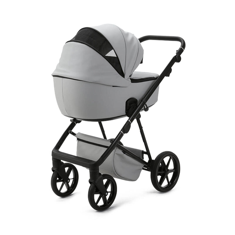 Mee-Go Milano Evo 3-in-1 Cabriofix Plus Base Travel System - Stone Grey