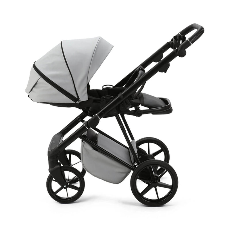 Mee-Go Milano Evo 2-in-1 Pram & Accessories - Stone Grey