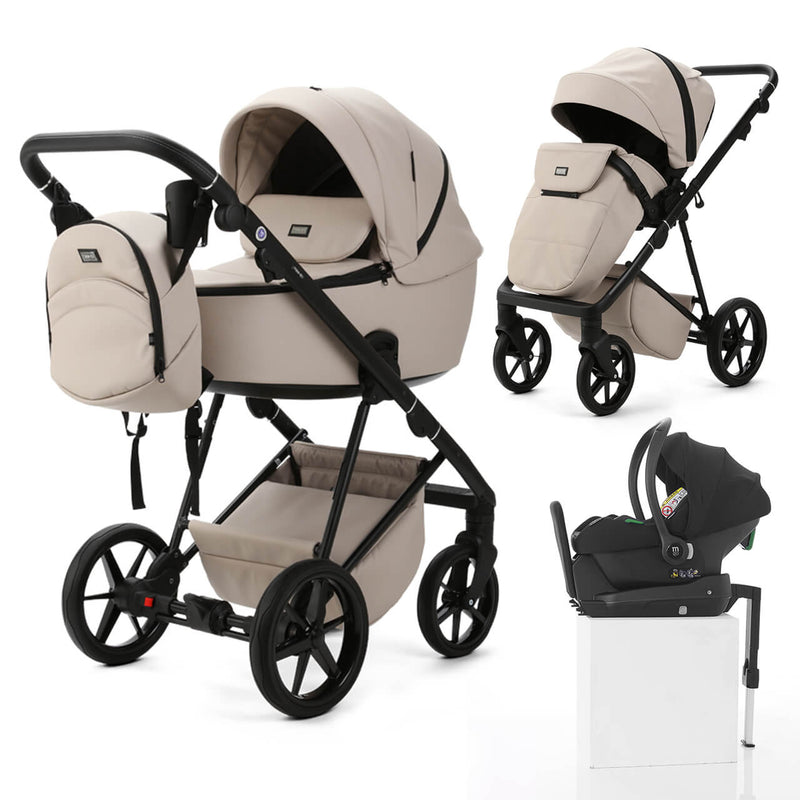 Mee-Go Milano Evo 3-in-1 Plus Base Travel System - Sahara