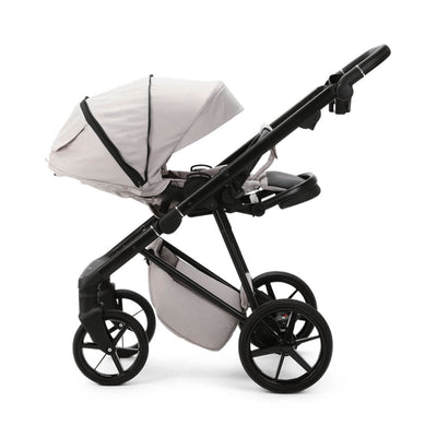 Mee-Go Milano Evo 3-in-1 Plus Base Travel System - Biscuit