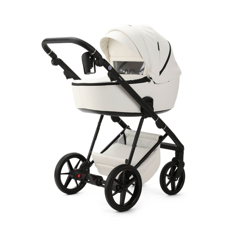 Mee-Go Milano Evo 3-in-1 Travel System - Pearl White