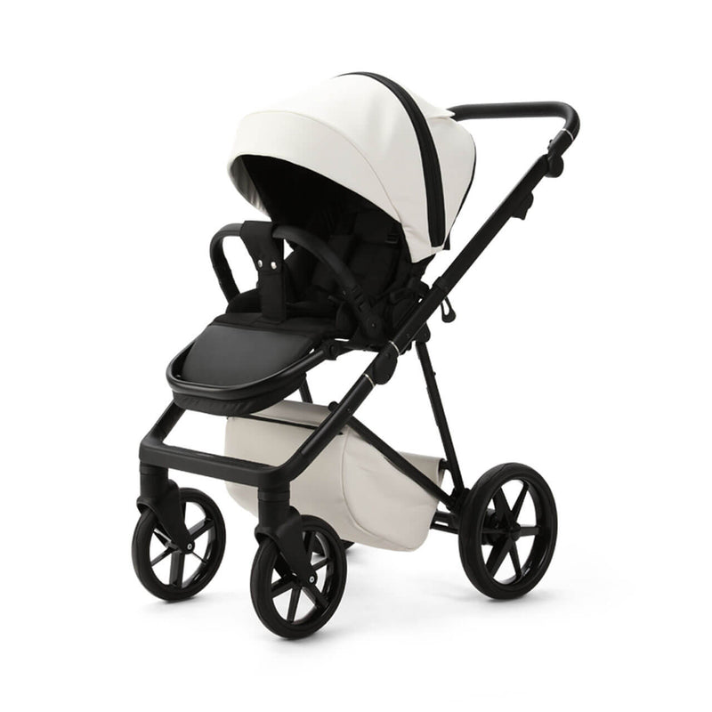 Mee-Go Milano Evo 3-in-1 Travel System - Pearl White