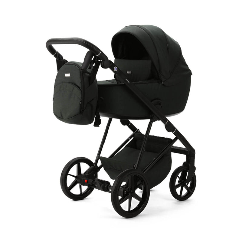 Mee-Go Milano Evo 2-in-1 Pram & Accessories - Racing Green