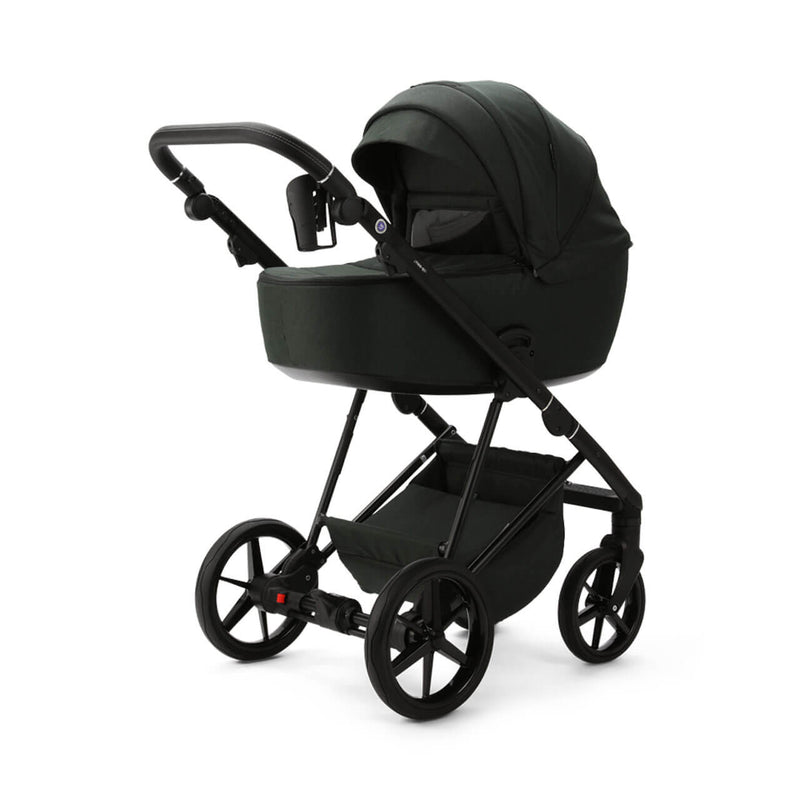 Mee-Go Milano Evo 3-in-1 Plus Base Travel System - Racing Green