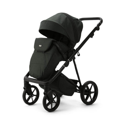 Mee-Go Milano Evo 3-in-1 Plus Base Travel System - Racing Green