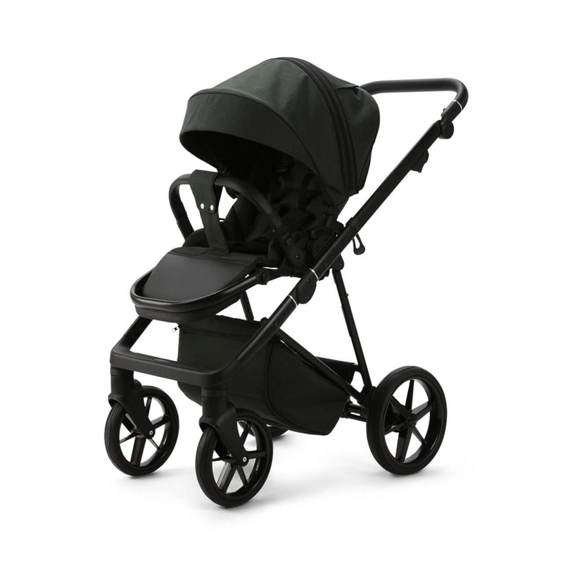 Mee-Go Milano Evo 3-in-1 Cabriofix Plus Base Travel System - Racing Green