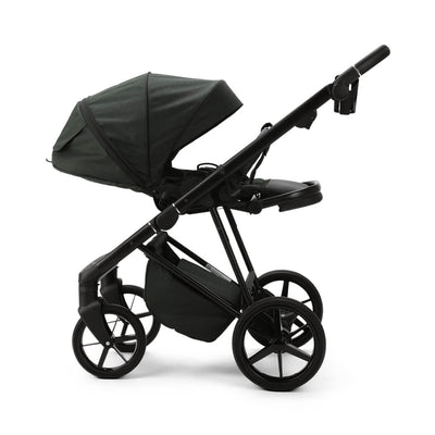 Mee-Go Milano Evo 3-in-1 Cabriofix Plus Base Travel System - Racing Green