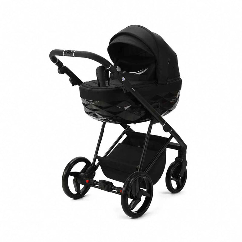 Mee-Go Milano Quantum 3-in-1 Plus Base Travel System - Carbon Black