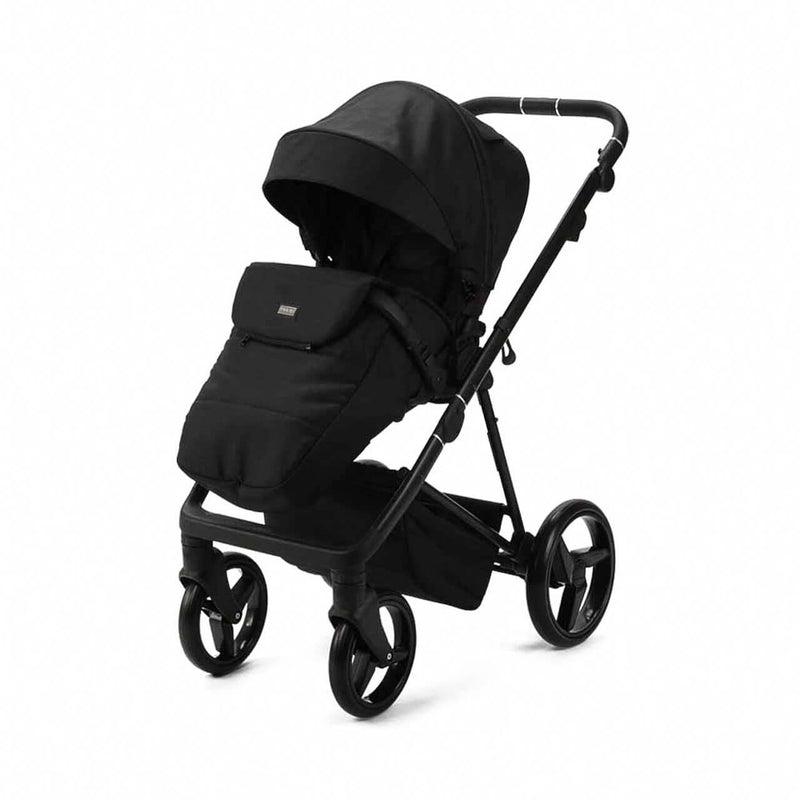 Mee-Go Milano Quantum 3-in-1 Plus Base Travel System - Carbon Black