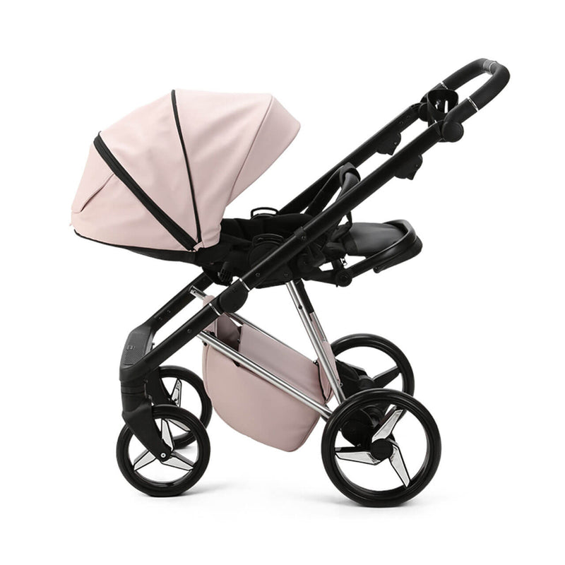 Mee-Go Milano Quantum 2-in-1 Pram & Accessories - Pretty in Pink