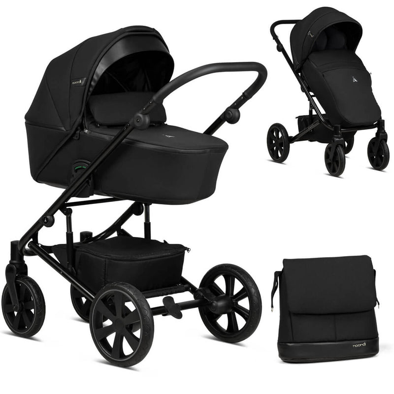 Noordi Aqua Thermo 2-in-1 Pram - Black