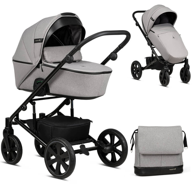 Noordi Aqua Thermo 2-in-1 Pram - Light Grey