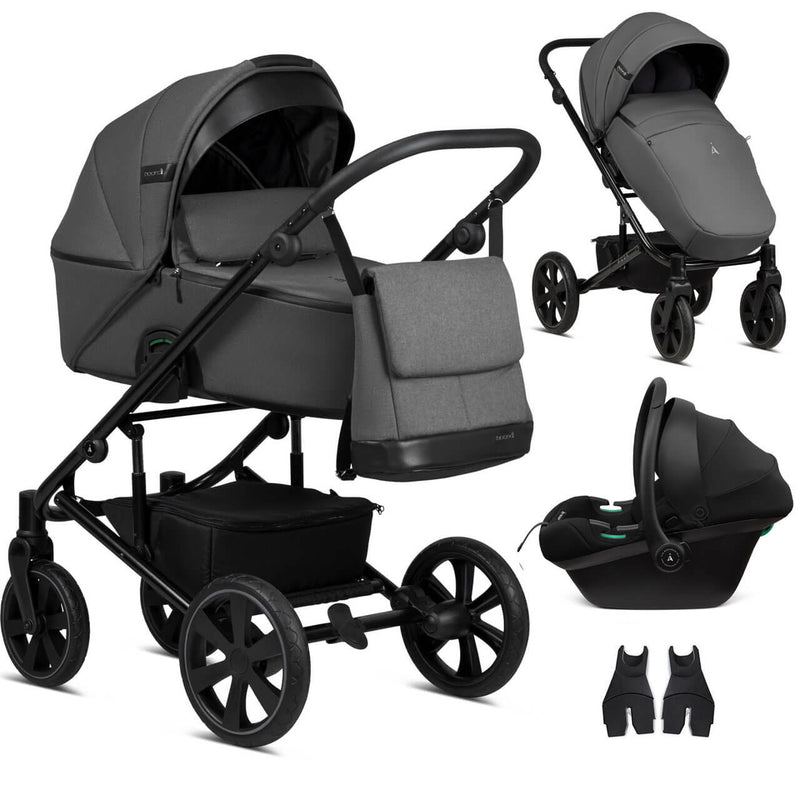 Noordi Aqua Thermo 3-in-1 Travel System - Dark Grey