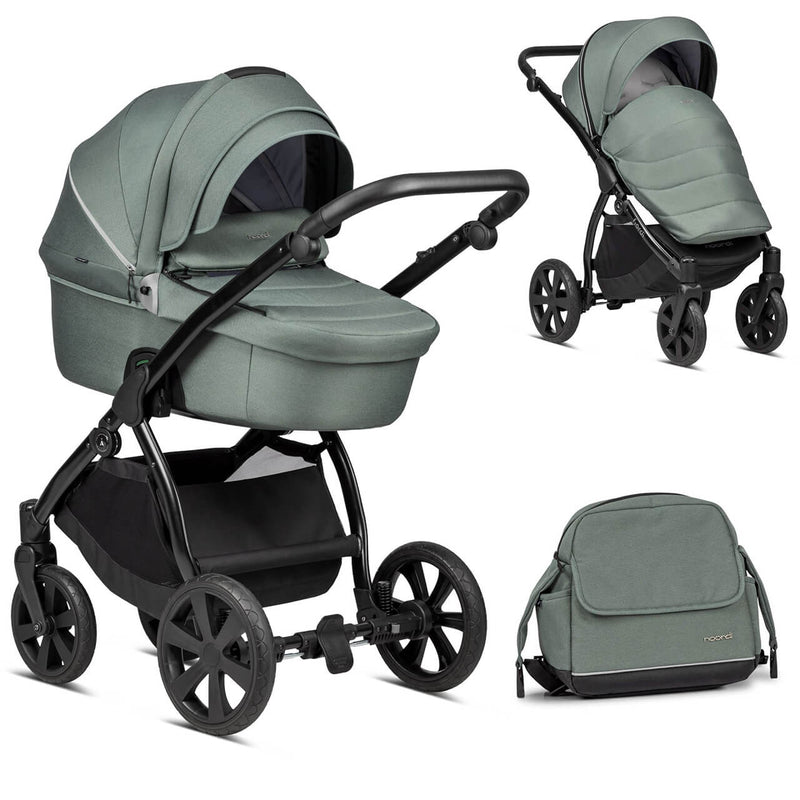 Noordi Fjordi 2-in-1 Pram - Fern