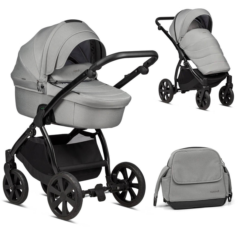 Noordi Fjordi 2-in-1 Pram - Grey