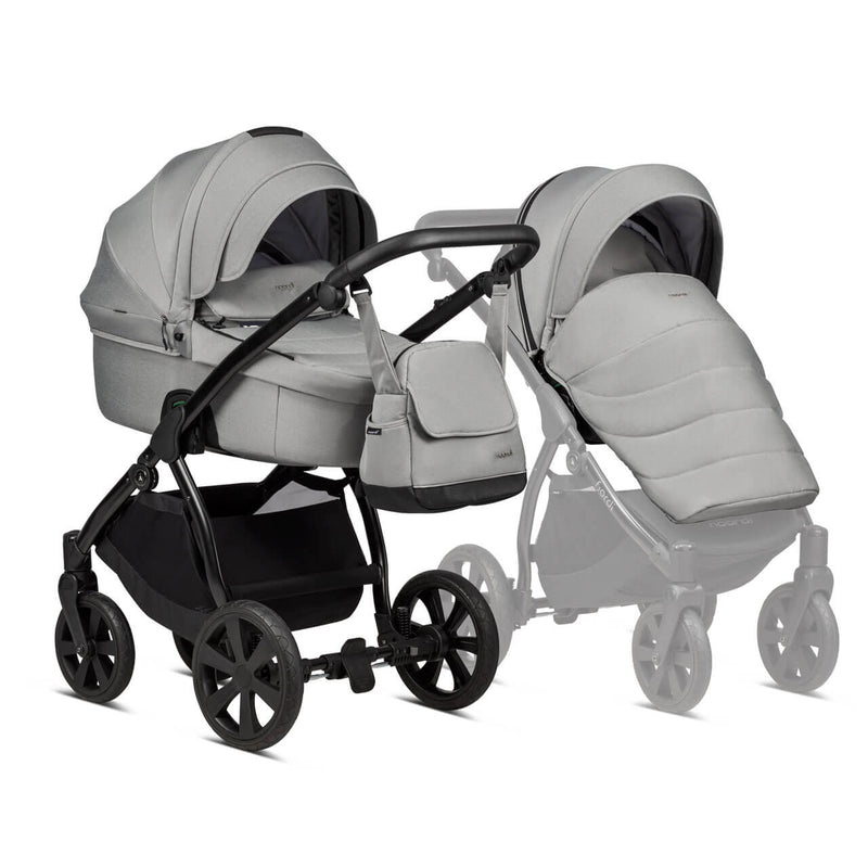 Noordi Fjordi 2-in-1 Pram - Grey