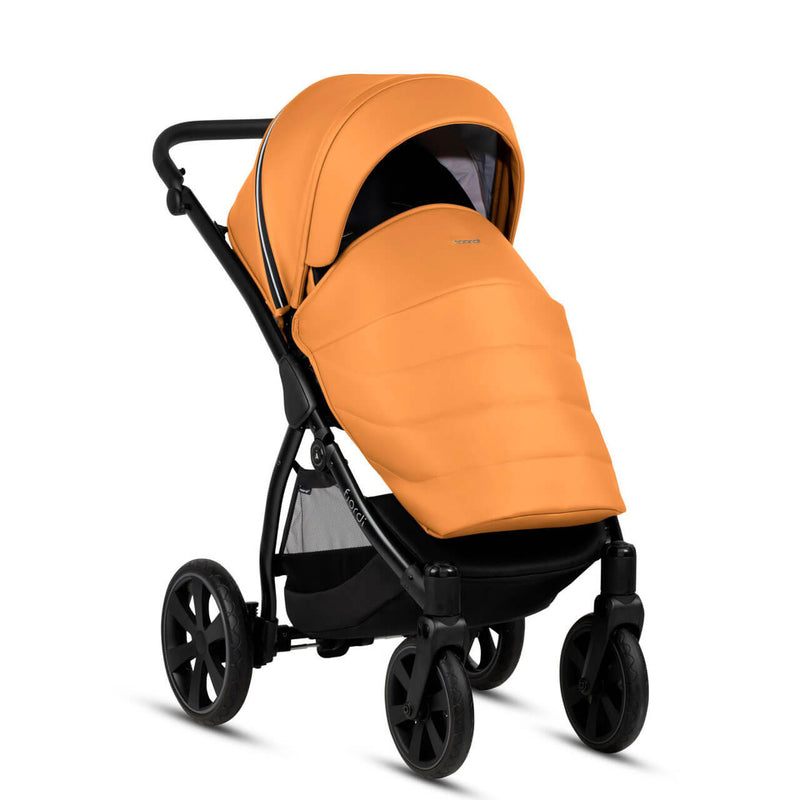 Noordi Fjordi Leather 2-in-1 Pram - Camel