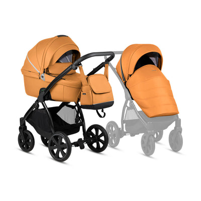 Noordi Fjordi Leather 3-in-1 Travel System - Camel