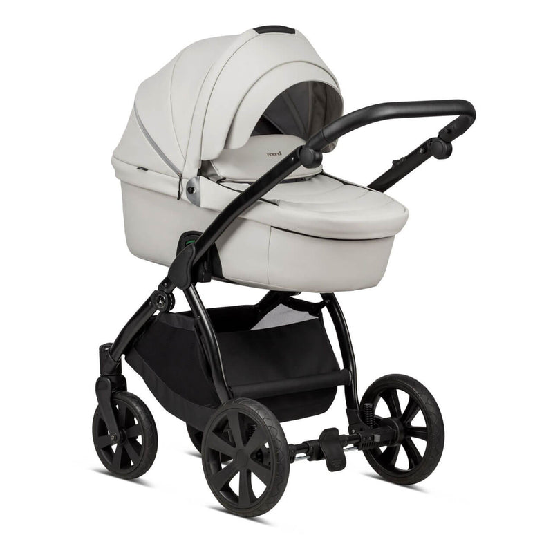 Noordi Fjordi Leather 2-in-1 Pram - Cloud