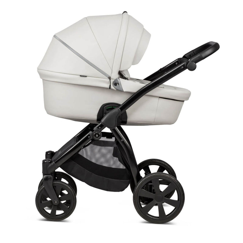 Noordi Fjordi Leather 2-in-1 Pram - Cloud