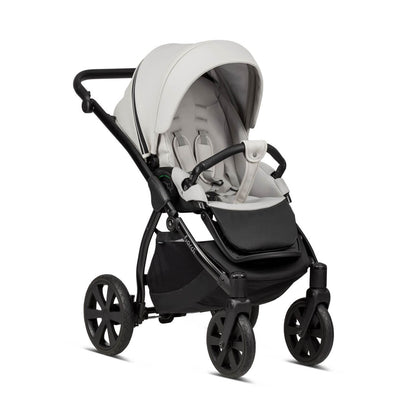 Noordi Fjordi Leather 2-in-1 Pram - Cloud