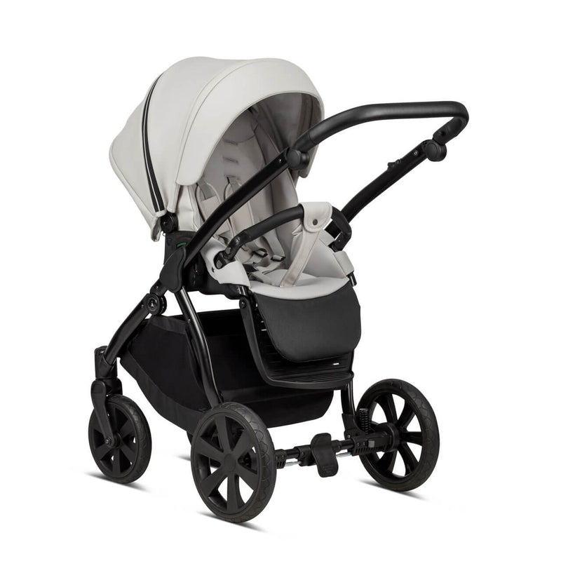 Noordi Fjordi Leather 2-in-1 Pram - Cloud