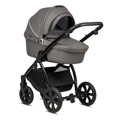 Noordi Fjordi Leather 2-in-1 Pram - Graphite