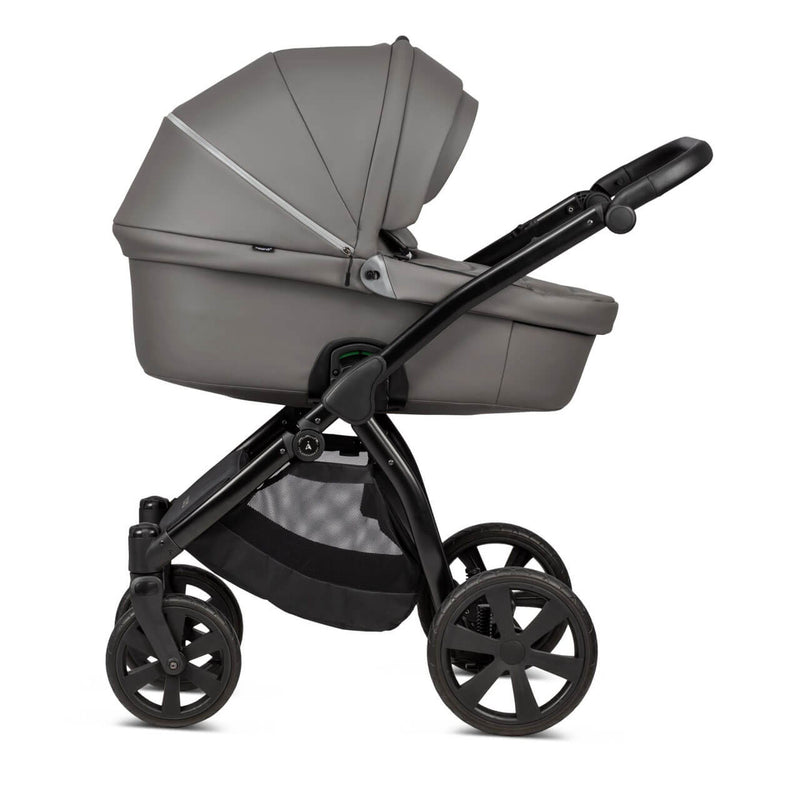 Noordi Fjordi Leather 2-in-1 Pram - Graphite