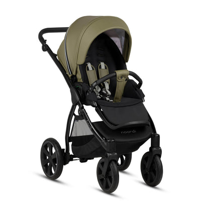 Noordi Fjordi Leather 3-in-1 Travel System - Olive