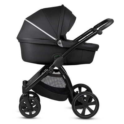 Noordi Fjordi Leather 2-in-1 Pram - Onyx