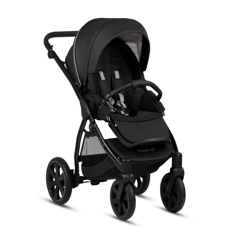 Noordi Fjordi Leather 3-in-1 Travel System - Onyx