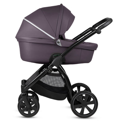 Noordi Fjordi Leather 2-in-1 Pram - Plum