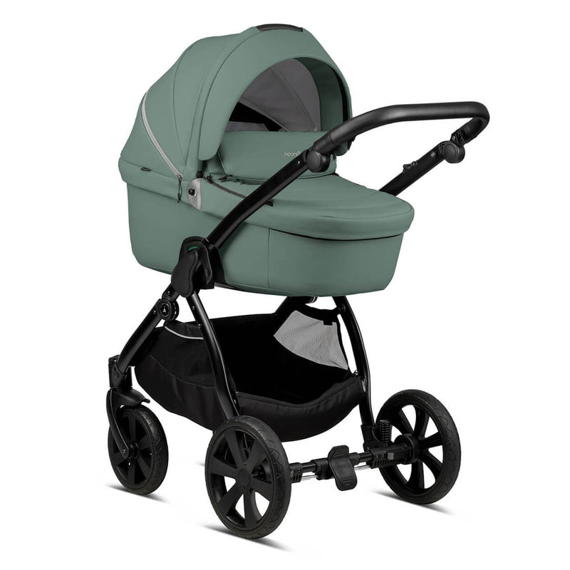 Noordi Fjordi Leather 2-in-1 Pram - Sage