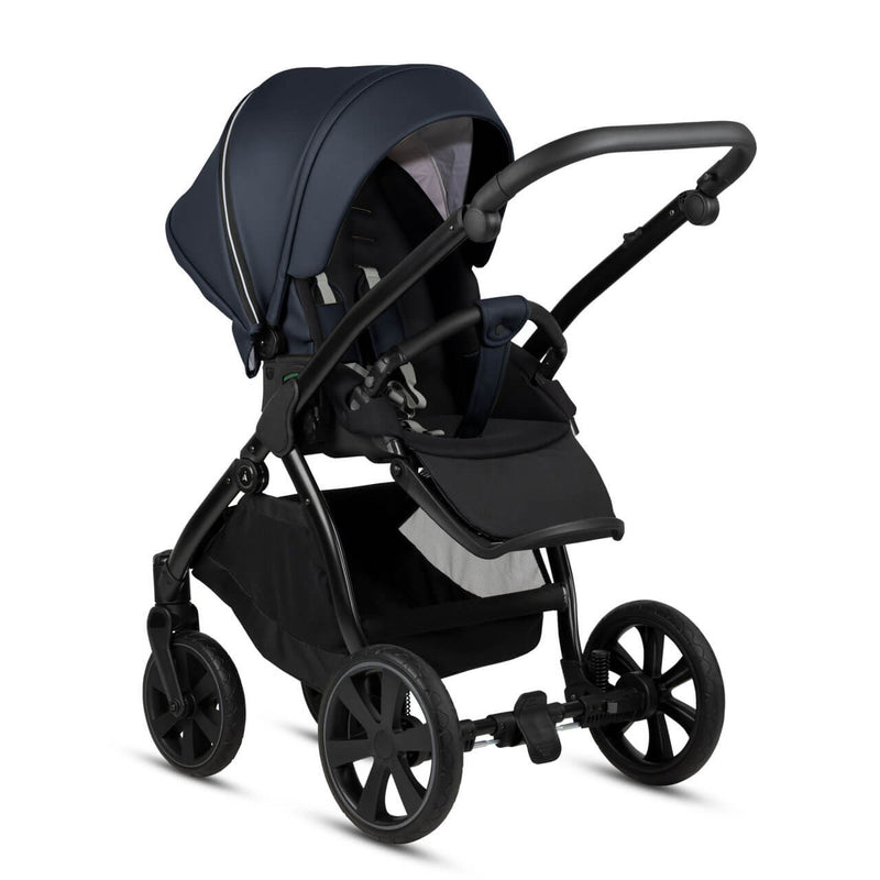 Noordi Fjordi Leather 2-in-1 Pram - Twilight