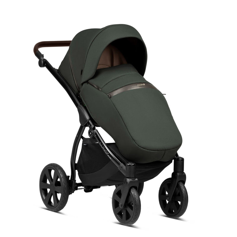 Noordi Luno All-Trails 2-in-1 Pram - Forest Green