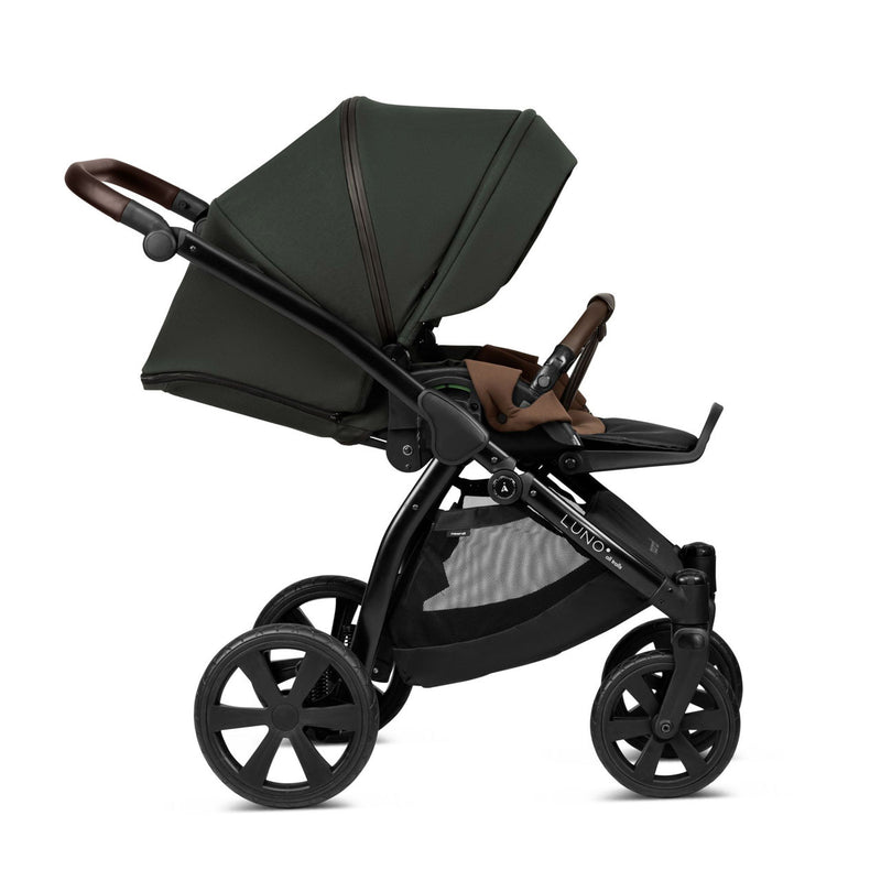 Noordi Luno All-Trails 2-in-1 Pram - Forest Green